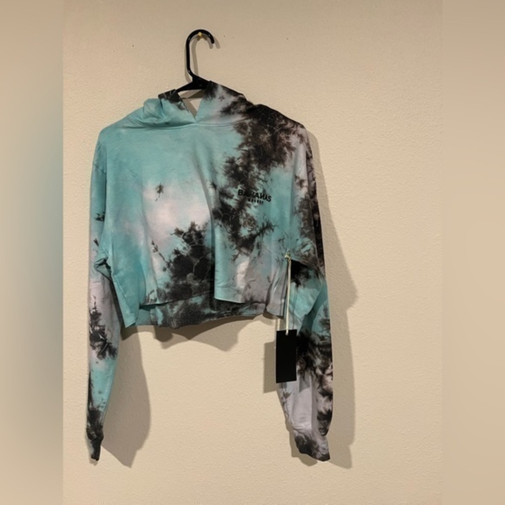 Bananas Monkey Tye Dye Women’s Crop Size S/Medium
